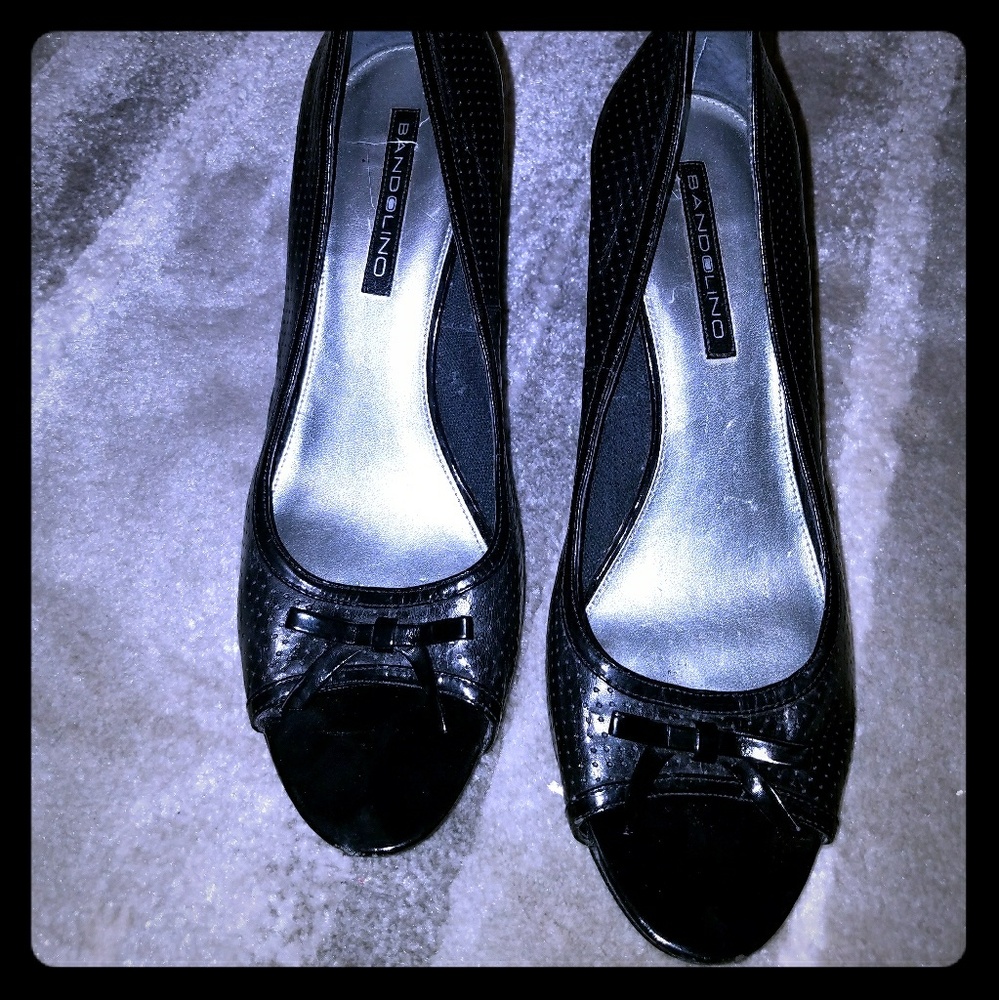 Black Heels open toe
